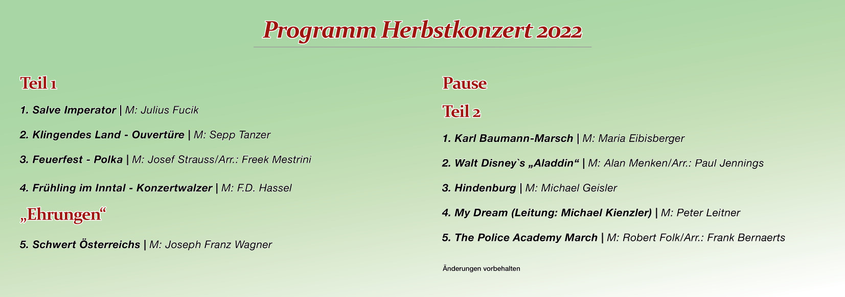 Programm